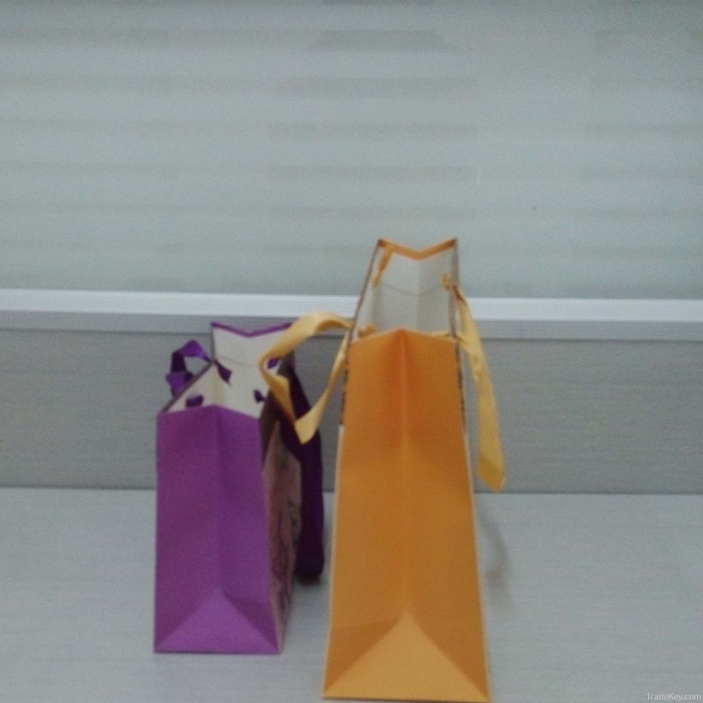 Shopping Paper Bag With Recycled Paper