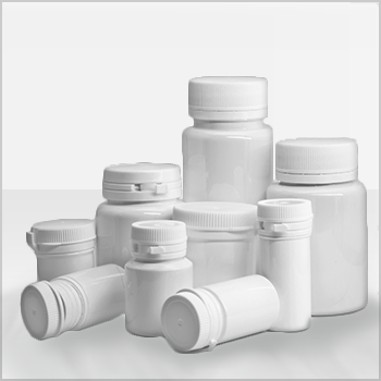 PET bottles and jars (5 to 250 ml) 