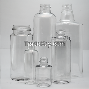 PET bottles, jars and containers