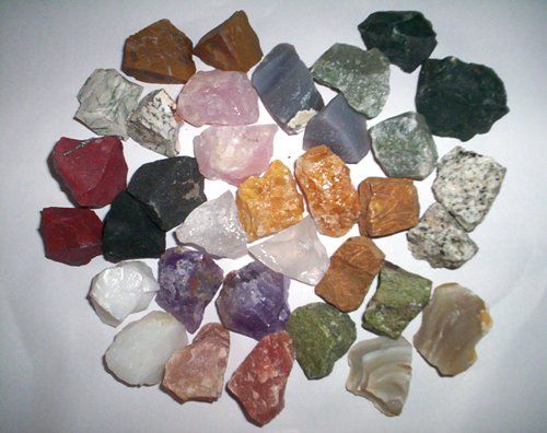 Crystal Healing Rough and Raw stones Gemstones Semi-Precious stones 