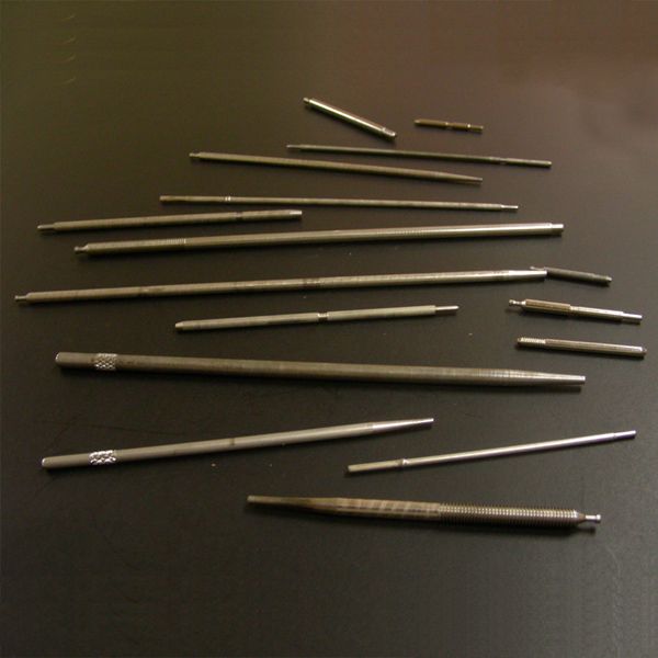 CNC machining terminal pins for heater