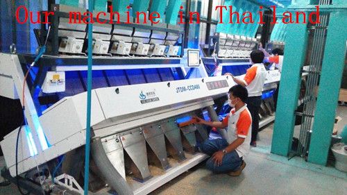 Color sorting machine for 2014 latest high capacity grains color sorter machine