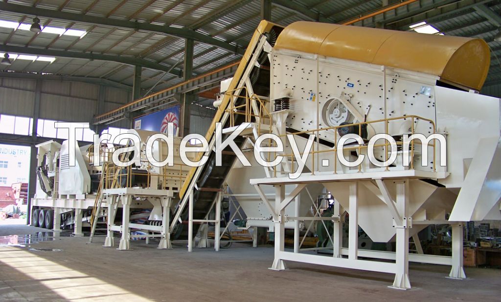 Portable Mobile Crushing Plant