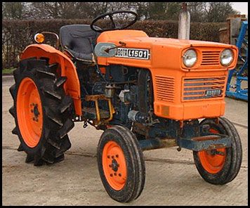 used KUBOTA tractor