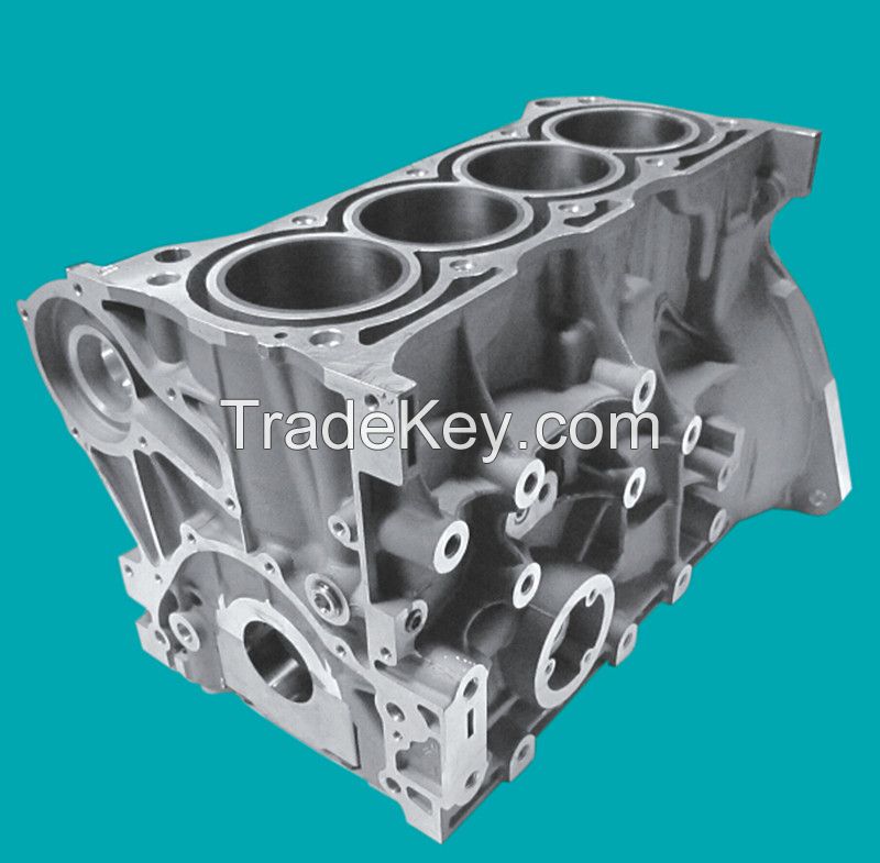 Automobile cylinder of die casting