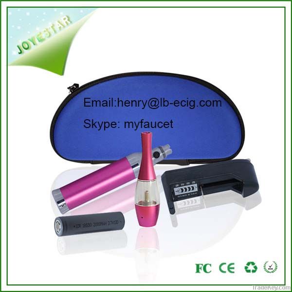 Hot selling lady available 2200 Mah Battery vase mod kit ciggy e cigar