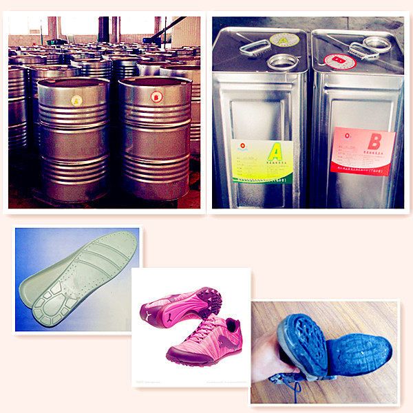 pu resin for sole of casual shoes for both men and women ZG-P-7165/ZG-I-7249