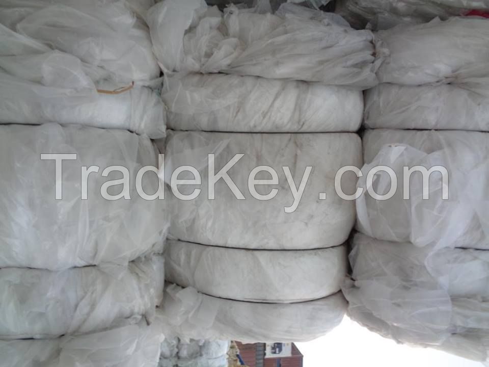 LDPE natural film bales