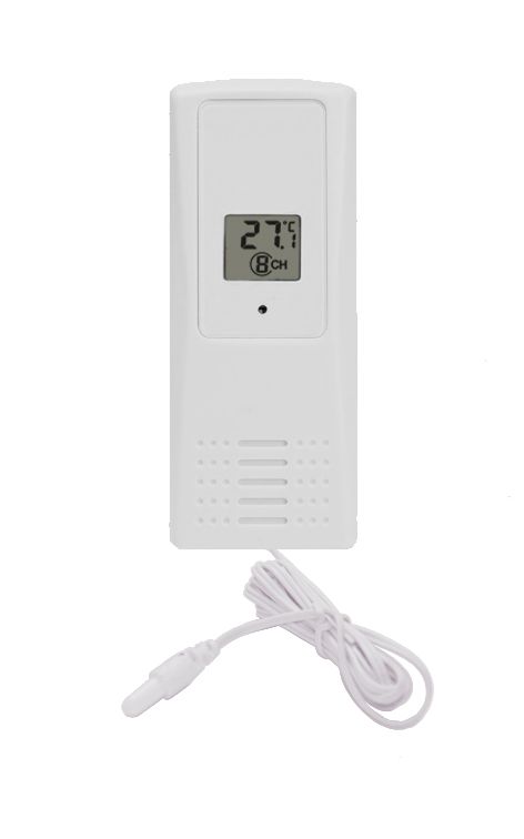 Wireless 8 Channel Thermometer with Probe