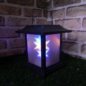 Tristar Hologram Colour Changing Lantern