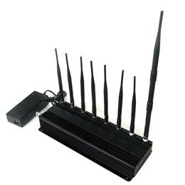 8 Antennas High Power GPS/ WiFi/ 4G(LTE+Wimax) Jammer