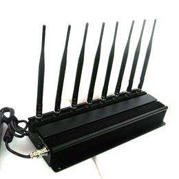  8 Antennas High Power Lojack/ WiFi/ VHF/ UHF Jammer