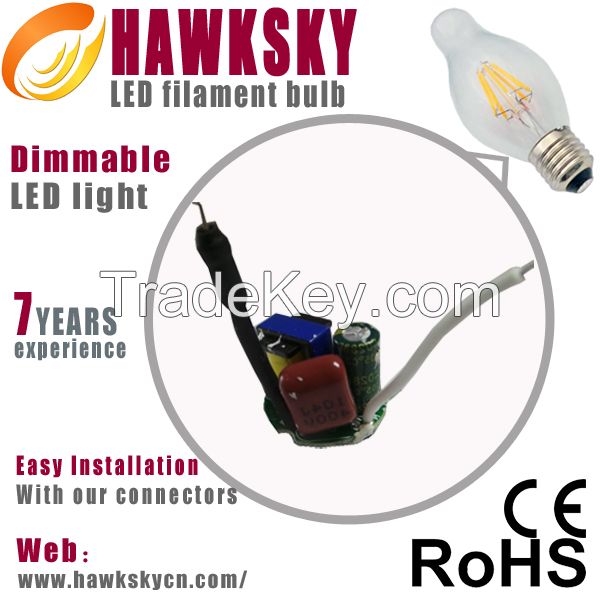 50000H Cost 1 USD Cool White Led Light Filament