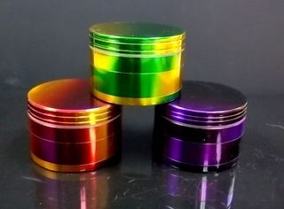 colour metal grinder