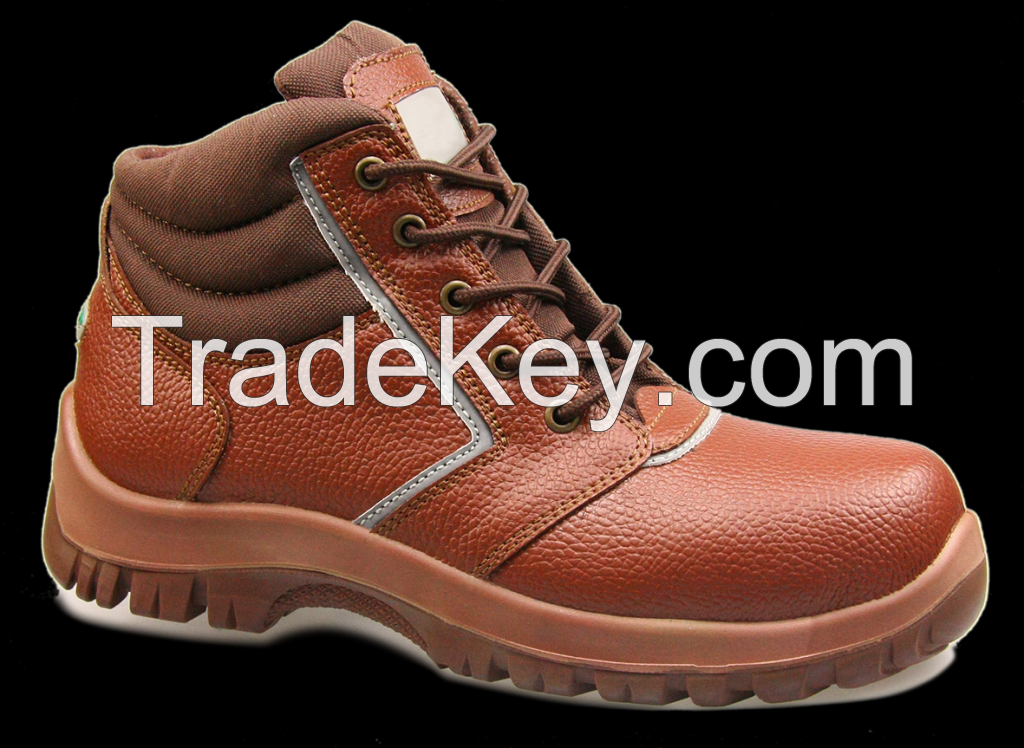 Classic lace-up safety working boot 