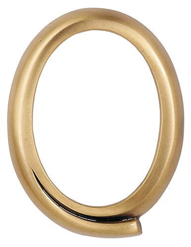 Oval frame for tombstones