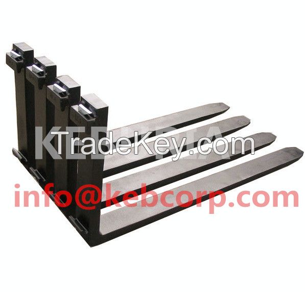 forklift fork arm high quality ISO2328 standard steel bar hook type ITA fork