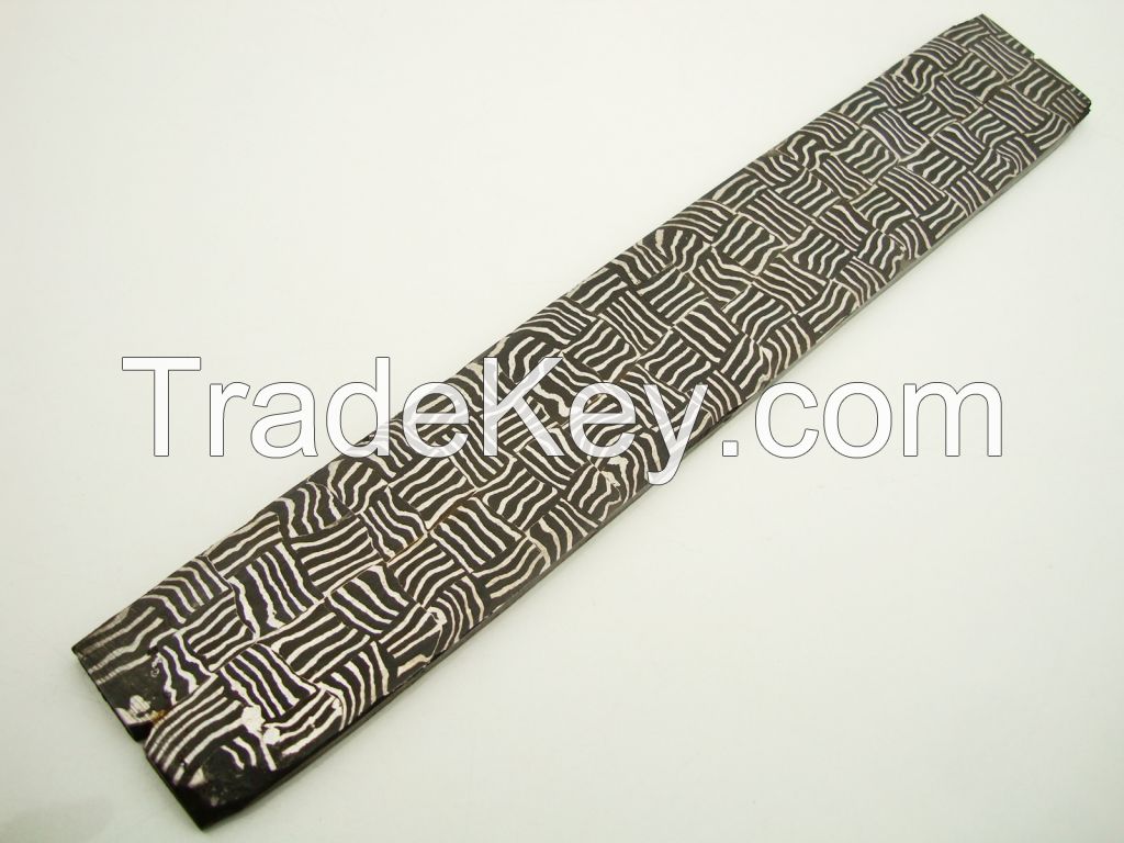 Mosaic Damascus steel Billet