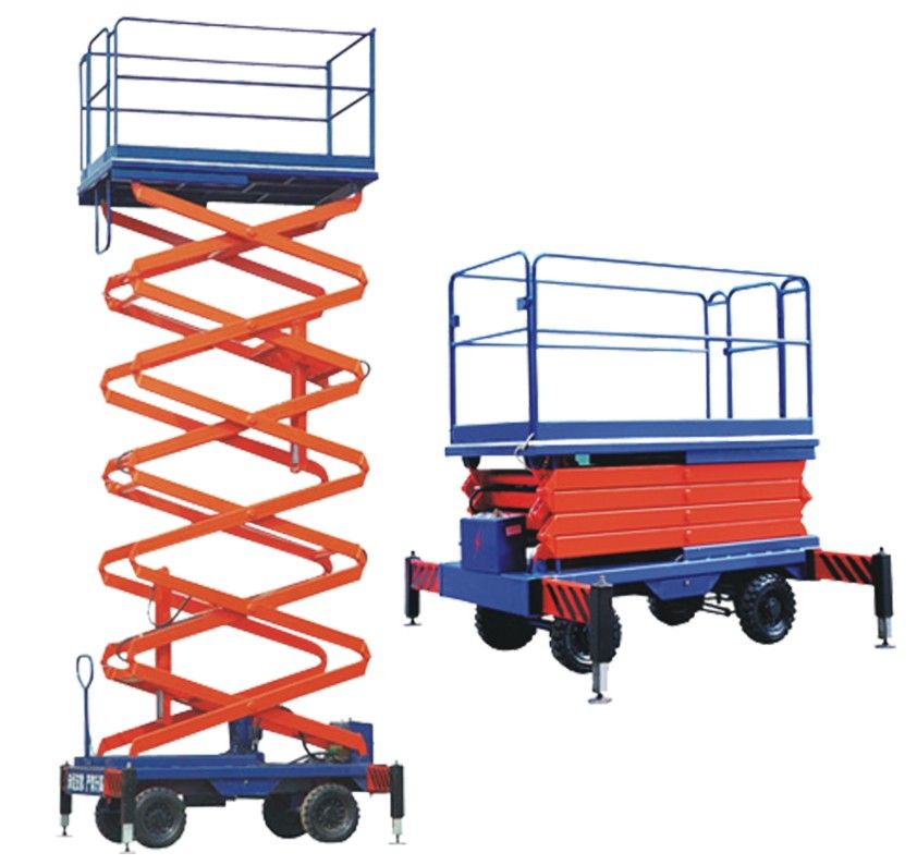 SJY Mobile Hydraulic High Raised Lift Table
