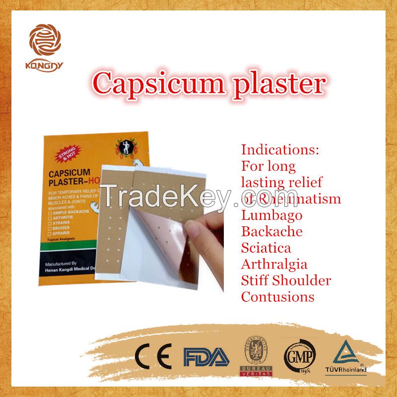 Direct factory to relied pain of hot capsicum plaster