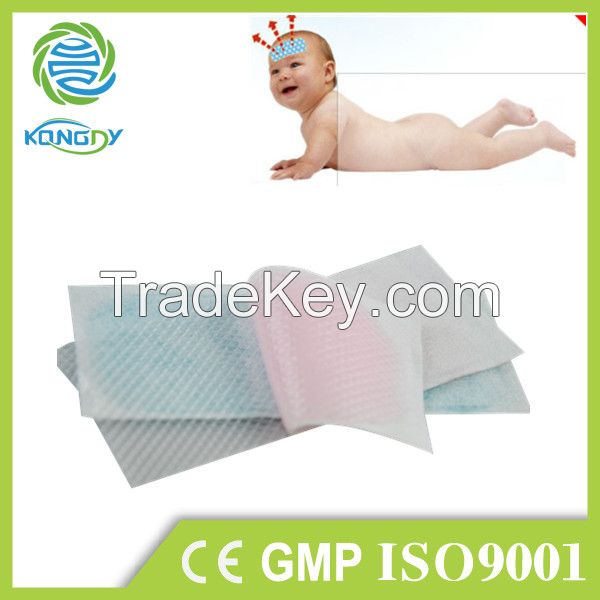 Kangdi oem factory of reduce fever cooling gel patch.