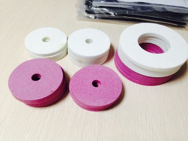 Grinding wheels for skiving leather machine,Grinding stone for shapes for garment machine