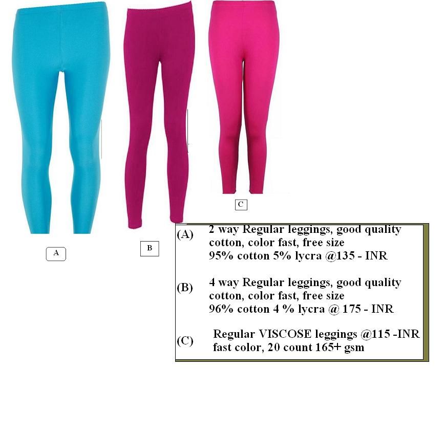 Leggings for Casual wear, formal wear, party wear, ethnic Indian Dresses, churidar pant, slacks, tights