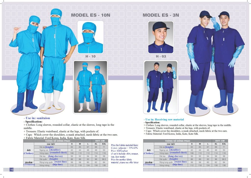 HACCP uniform