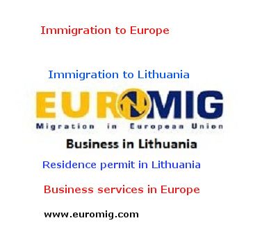 Schengen visa, residence permit in Lithuania, immigration to Europe