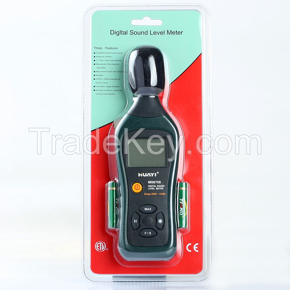 MS6708 Measuring Instrument Digital Sound Level Meter