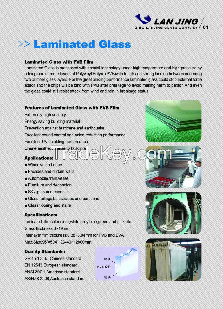 Tempered glass,Laminated glass,Insulated glass