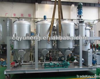 Turbine oil purifier system