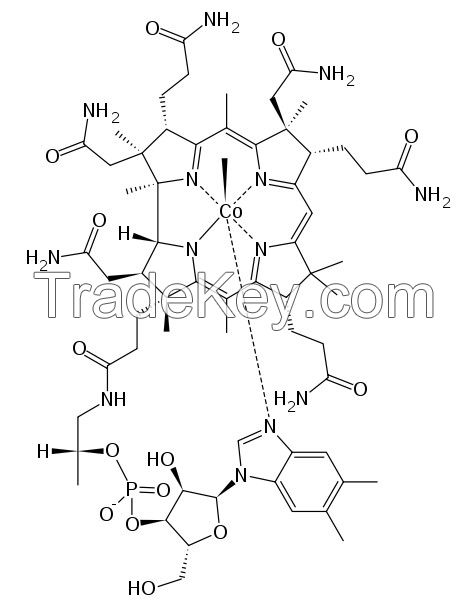 Mecobalamin 98% ,CAS 13422-55-4 ,Methylcobalamin