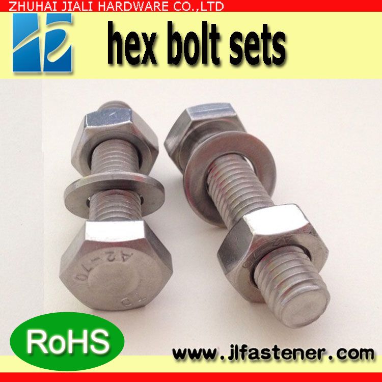 stainless steel 304 DIN933/DIN931 hex bolt