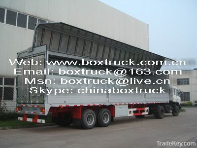 Wing Opening Truck Body