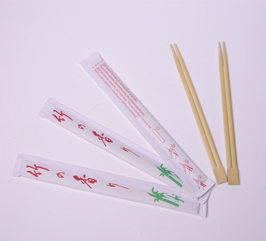 disposable twin bamboo chopsticks