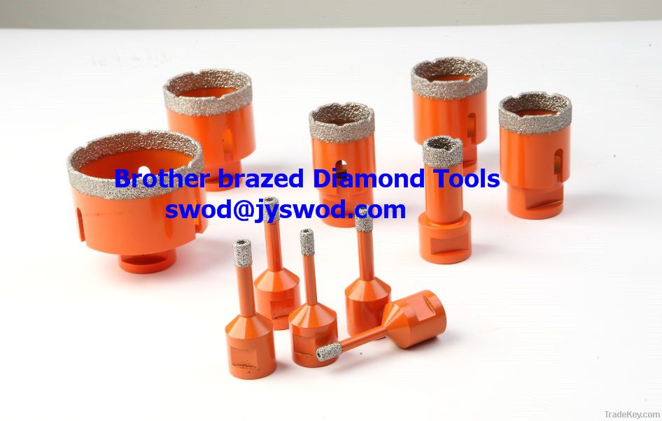 Brother brazed diamond core bits/drill