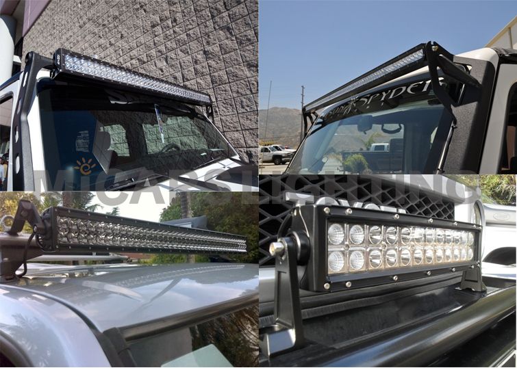 Real factory supplier 43 inch 117w 6552lm single row LED light bar