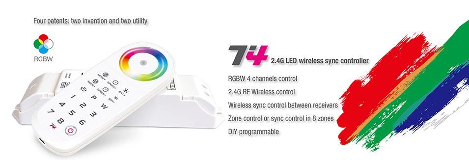 T4 2.4G LED Wireless synchronization controller