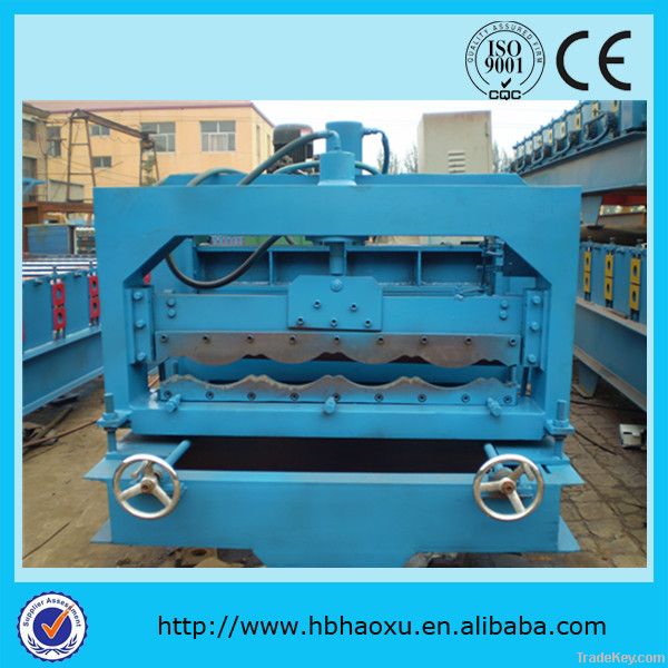 CE-ISO glazed tile roll forming machine