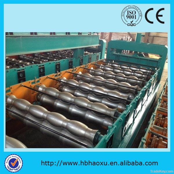 CE-ISO glazed tile roll forming machine