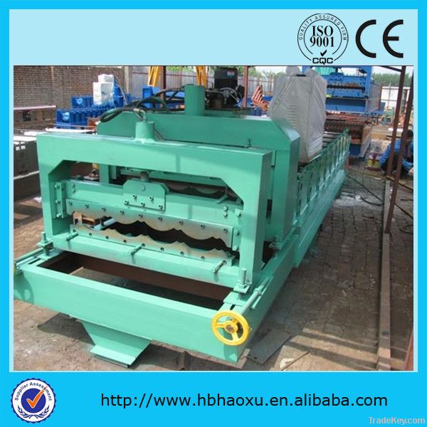 CE-ISO glazed tile roll forming machine