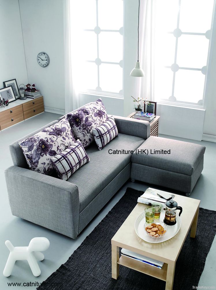 2014 Modern colorful hot selling corner sofa set living room furniture
