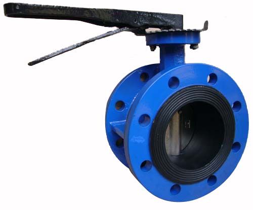 Concentric Disc Double Flanged Butterfly Valves