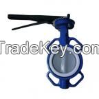 Butterfly Valve With Nylon coated disc