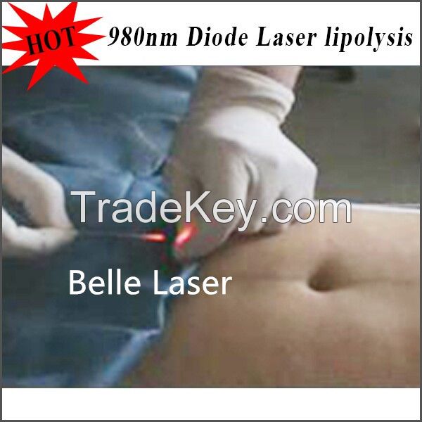 980nm laser lipolysis slimming machine