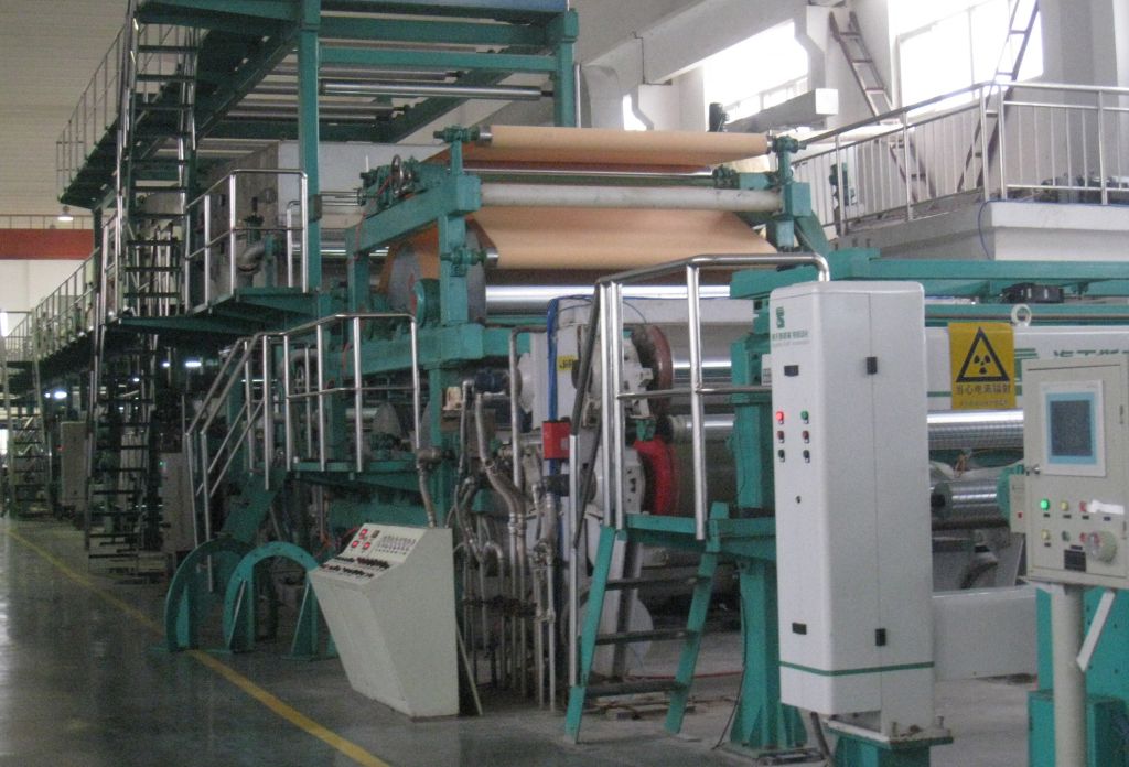 coated paper production line
