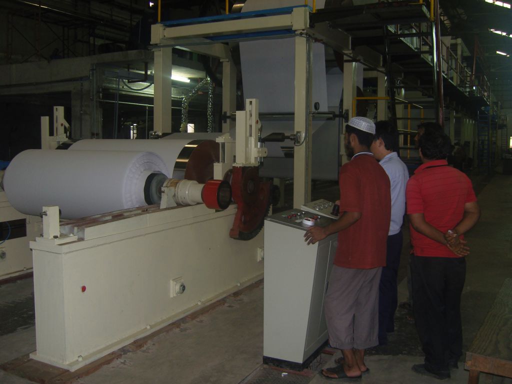 coated paper production line