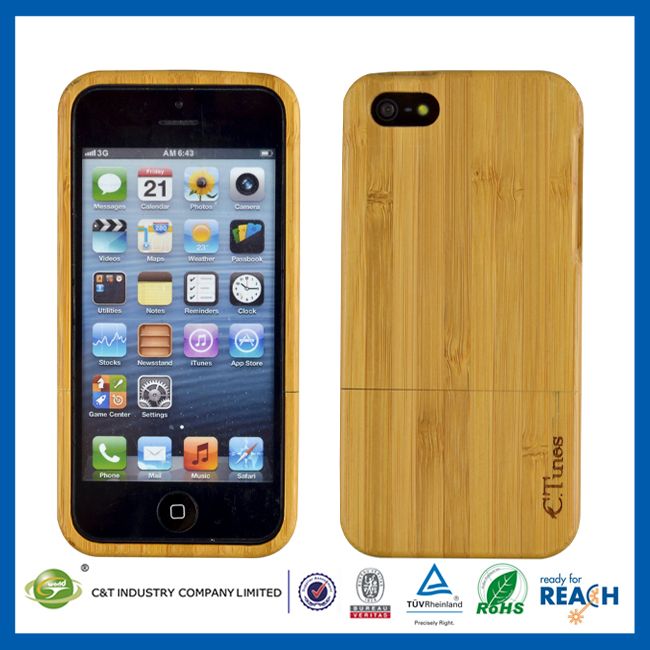 2014 hot sales wood case for Iphone 5/5S 