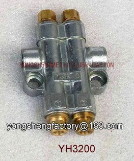 YH series detective volume distributor for oil distribution in centralized lubrication system